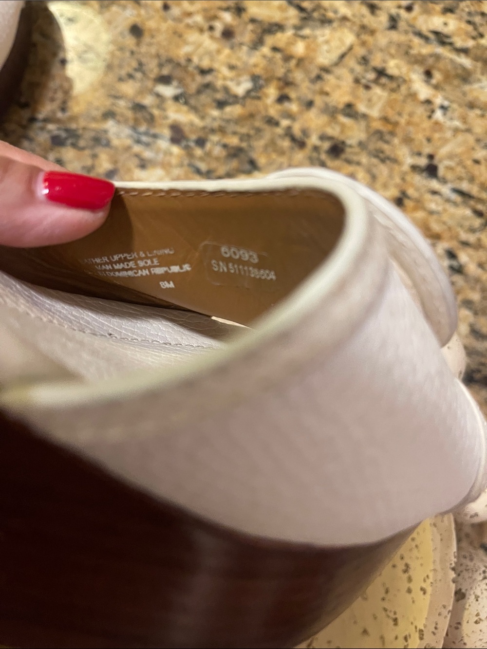 Tory Burch White Leather Slide Mules with Gold Logo Medallions - Picture 7 of 7